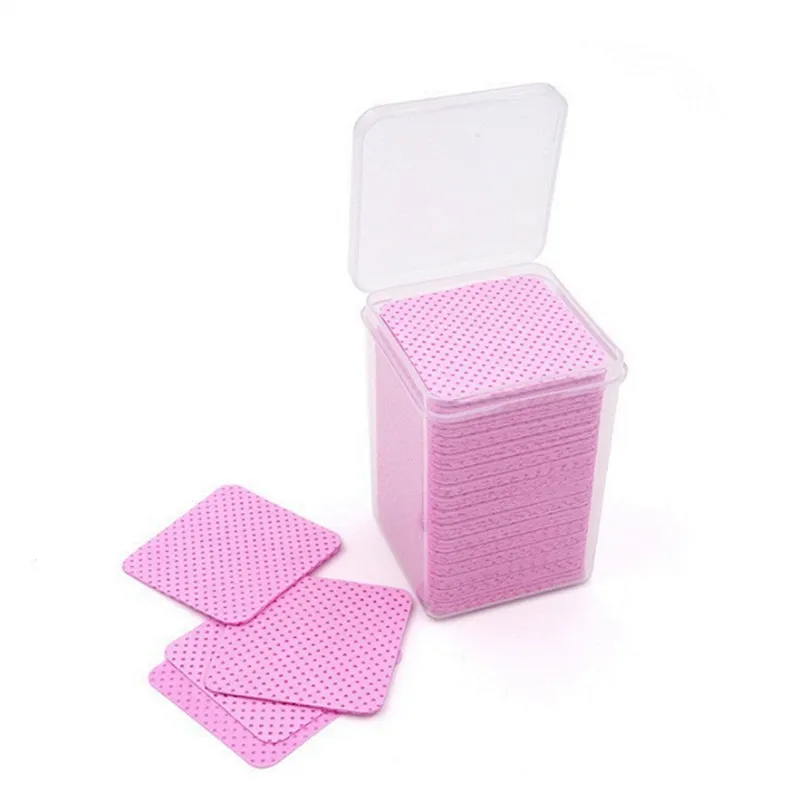 Eyelash Glue Remover Nails Cleaning Cotton Pad